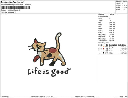 Cat Life Is Good