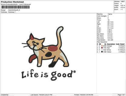 Cat Life Is Good