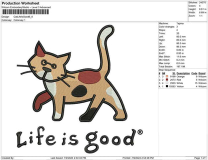 Cat Life Is Good