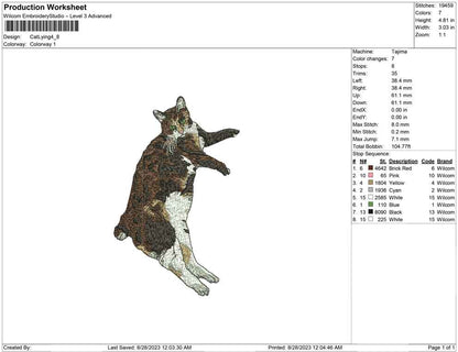 Cat Lying