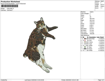 Cat Lying