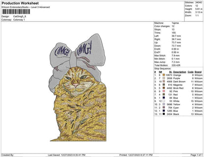 Cat omg