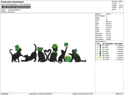 Cat Patricks Day