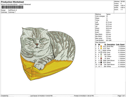 Cat Pillow