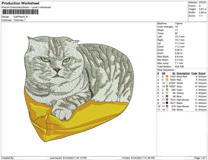 Cat Pillow