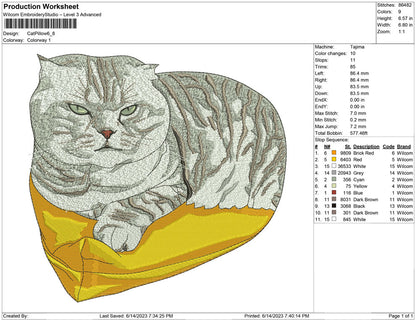 Cat Pillow