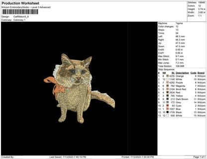 Cat Ribbon
