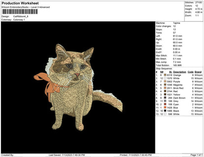 Cat Ribbon