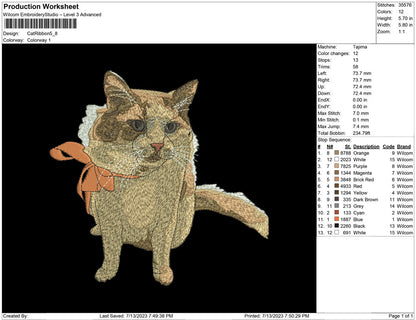 Cat Ribbon