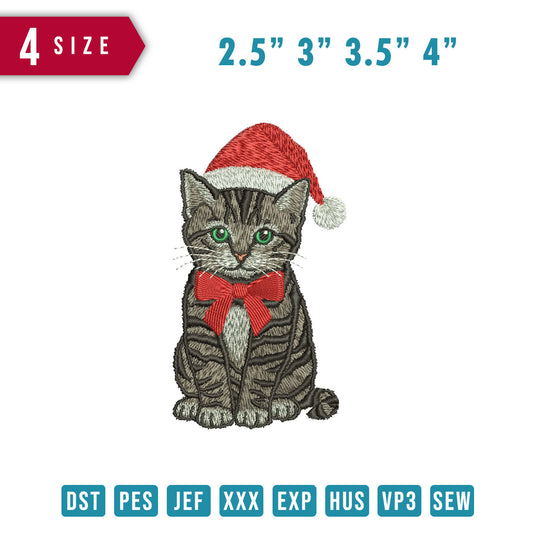 Cat Santa Hat