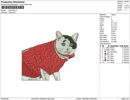 Cat T- shirt