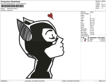 Cat Woman Love