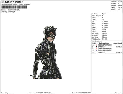 Cat Woman Side