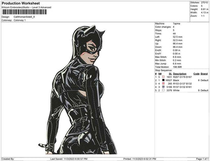Cat Woman Side
