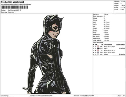 Cat Woman Side