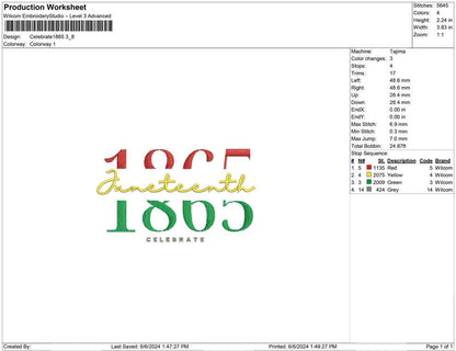 Celebrate 1865