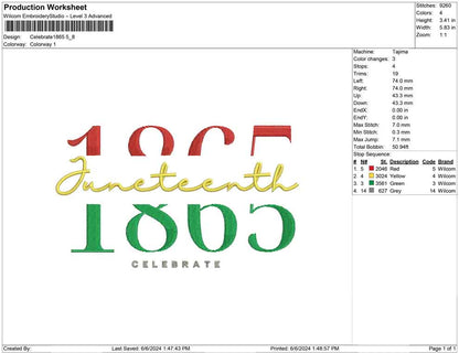 Celebrate 1865