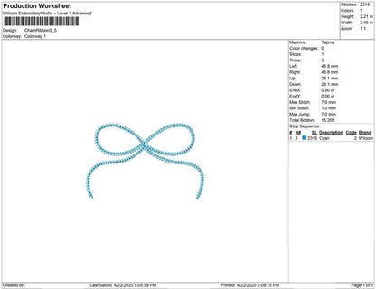 Chain Ribbon