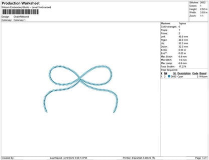 Chain Ribbon