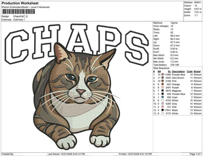 Chaps Cat