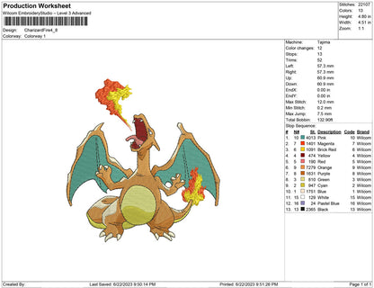 Charized Fire