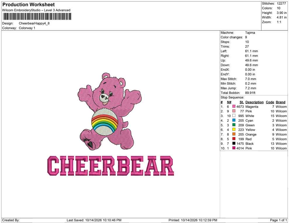 Cheerbear Happy