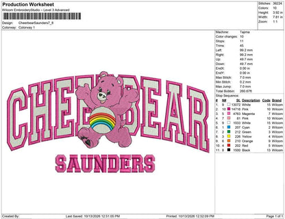 Cheerbear Saunders