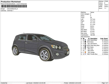 Chevrolet sonic