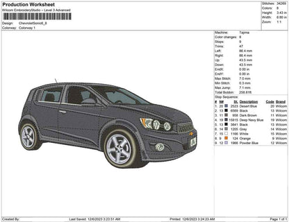 Chevrolet sonic