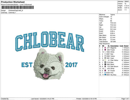 Chlobear Dog Cute
