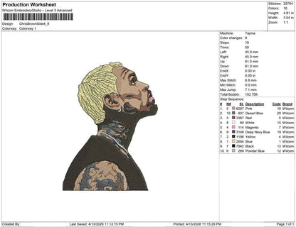 Chris Brown Side