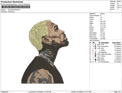 Chris Brown Side