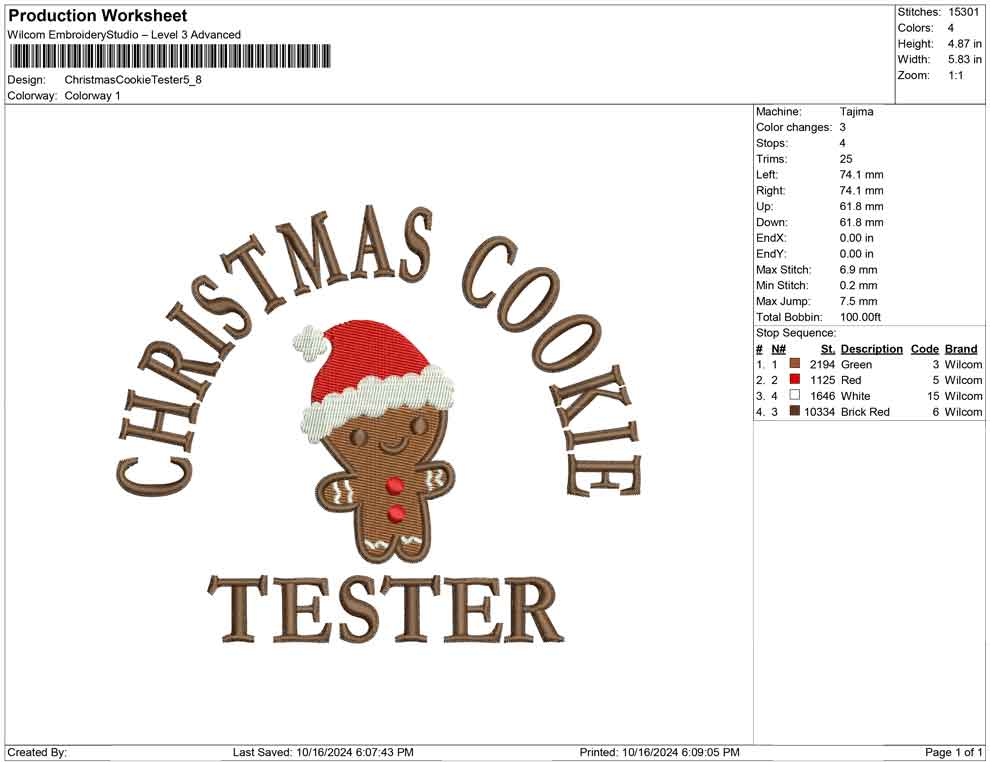 Christmas Cookie Tester