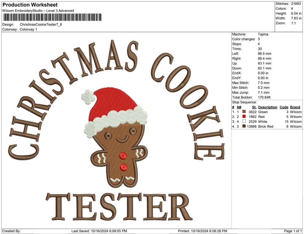 Christmas Cookie Tester