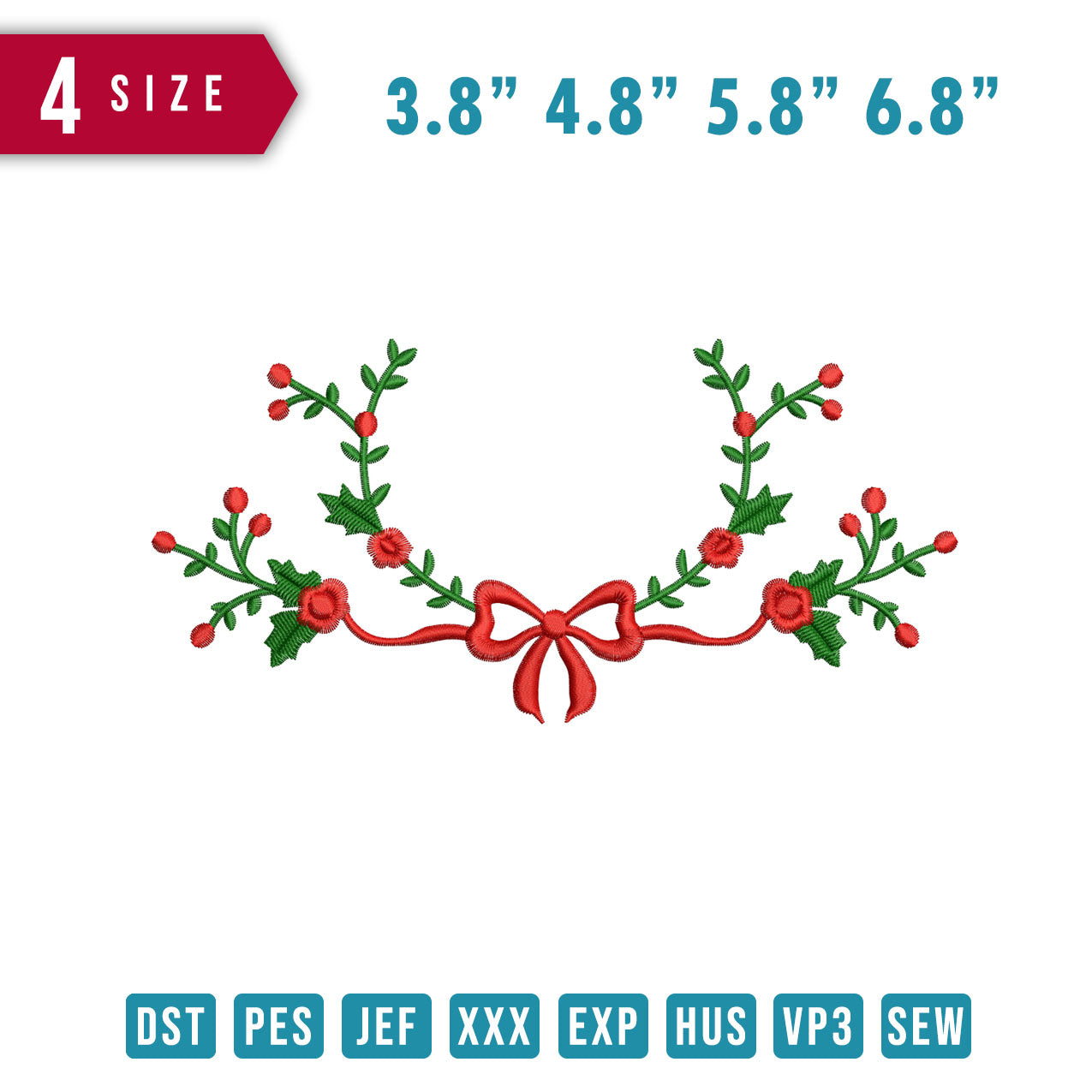 Christmas Flower Red