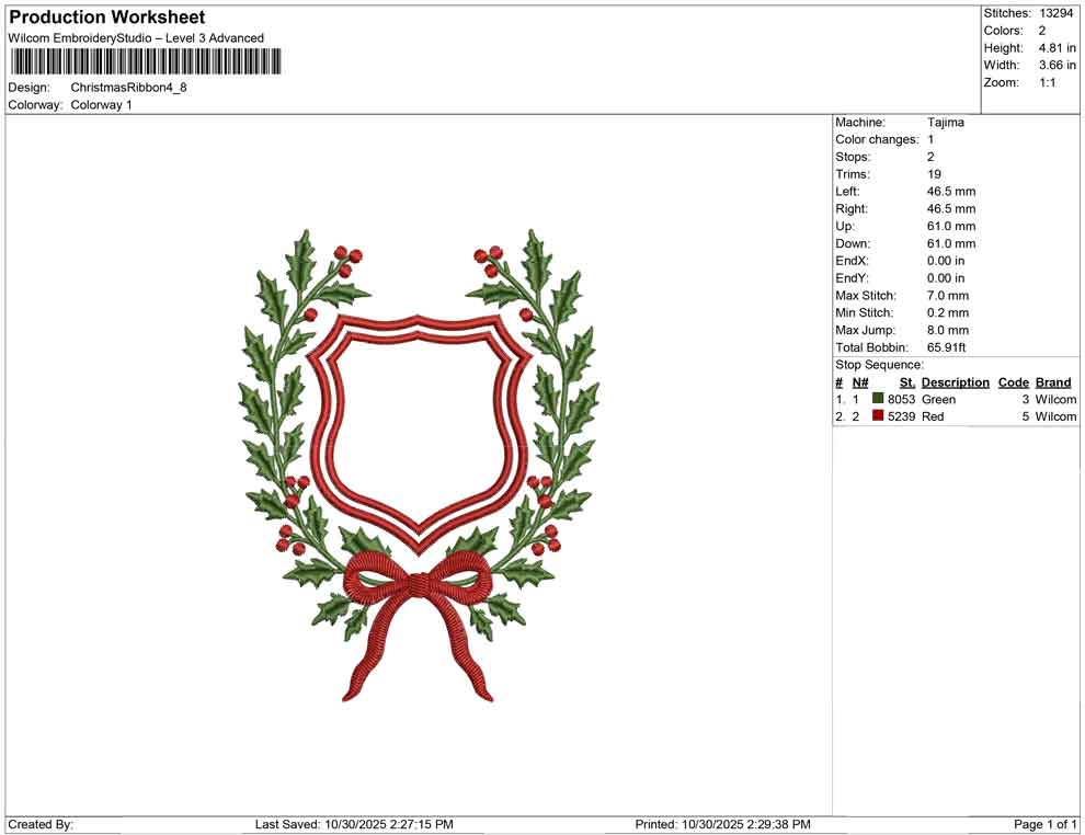 Christmas Ribbon