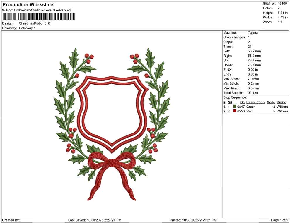 Christmas Ribbon