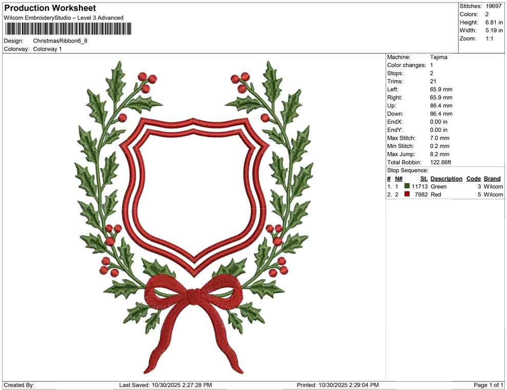 Christmas Ribbon