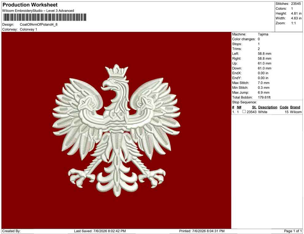Coat Of Arm Of Poland