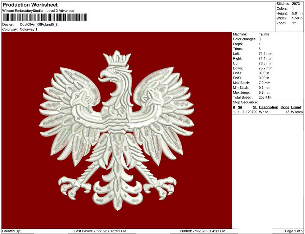 Coat Of Arm Of Poland