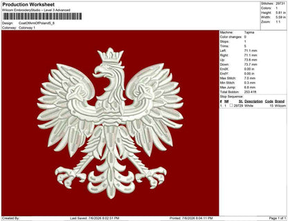 Coat Of Arm Of Poland