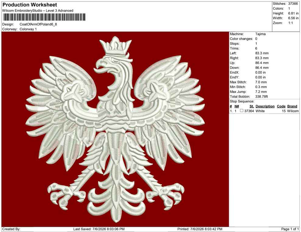 Coat Of Arm Of Poland