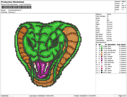 Cobra head Pixel