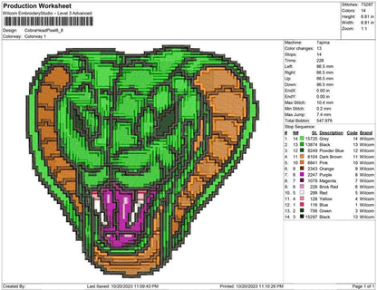 Cobra head Pixel