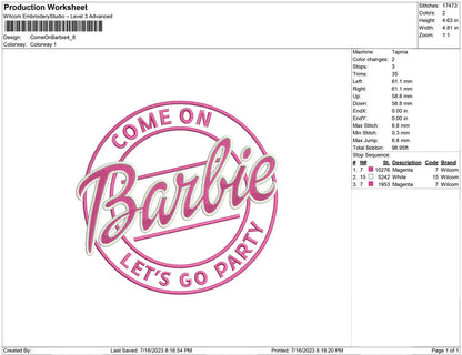 Come on Barbie