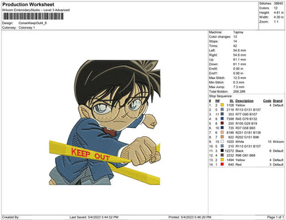 Conan keep out