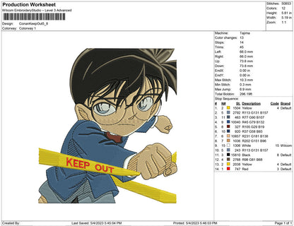 Conan keep out
