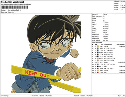 Conan keep out