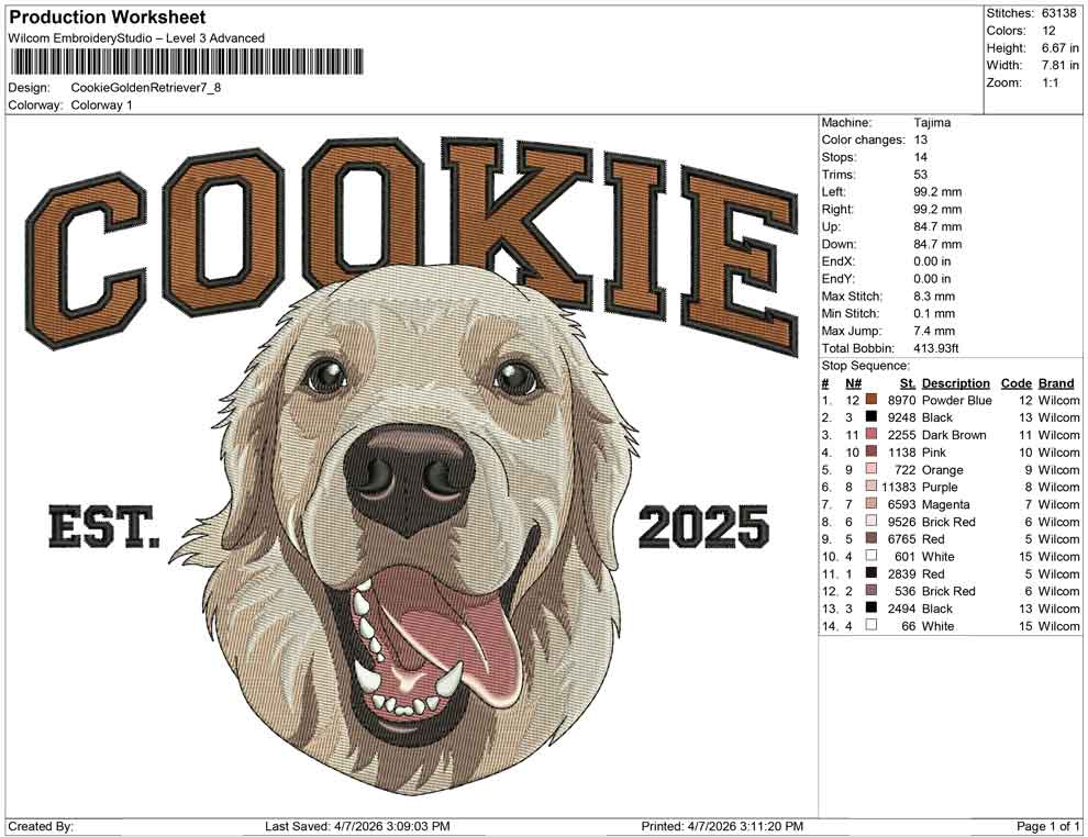 Cookie Golden Retriever