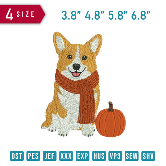 Corgi Dog Halloween B